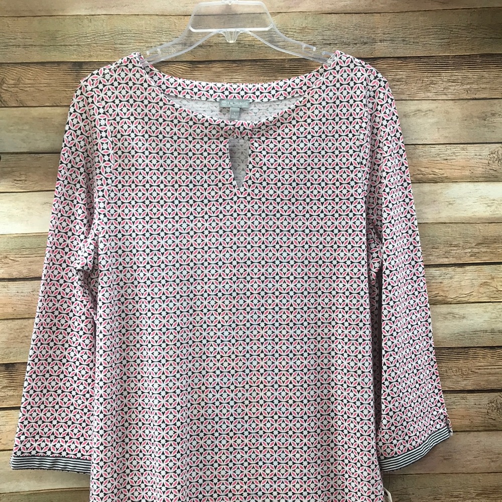 Talbots Tunic Length Shirt Size Large
